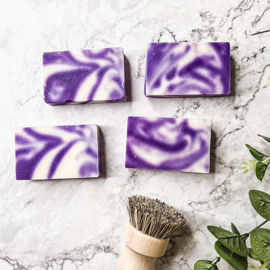 Lavender Swirl Bar Soap