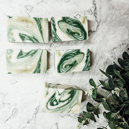 Peppermint + White Tea Bar Soap