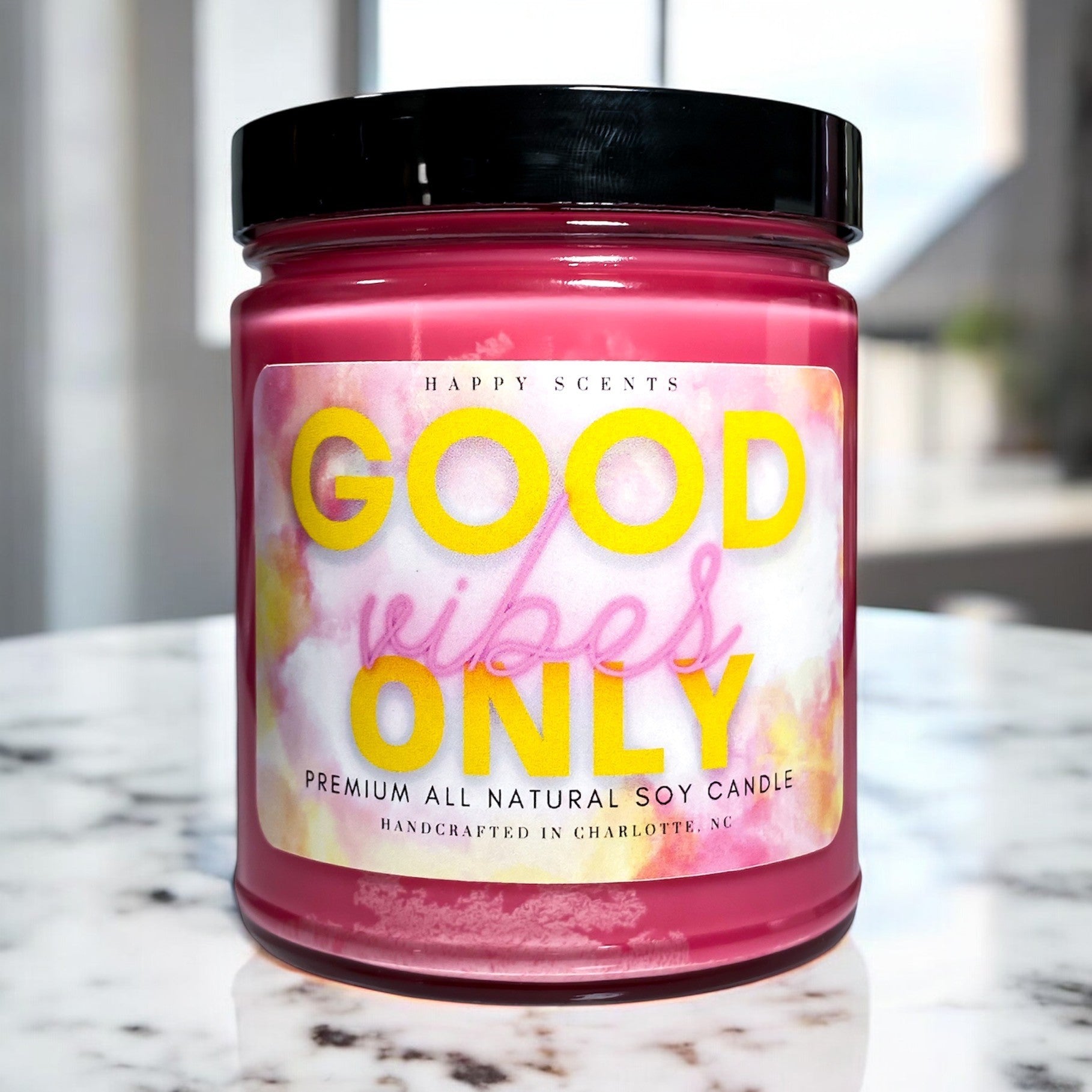 good vibes only candle