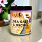 Sea Salt & Orchid Soy Candle. Spa scent