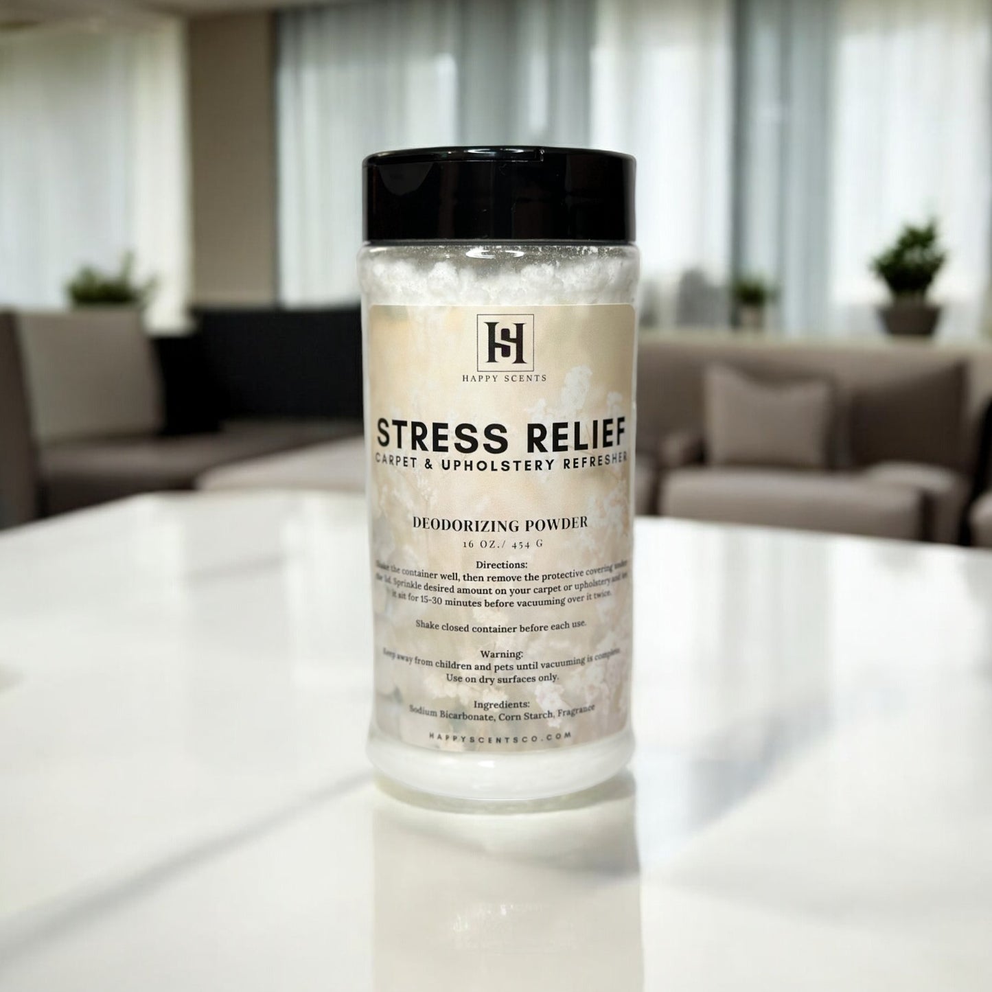 stress relief carpet powder