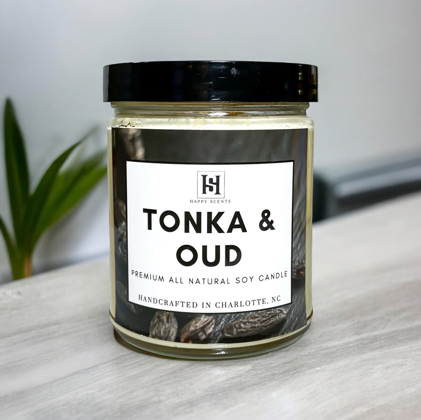 Tonka & Oud Jar Candle